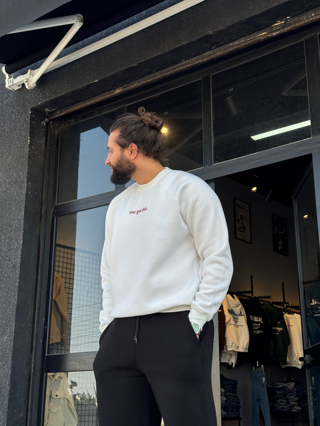 T-Shirt you got this blanc simple