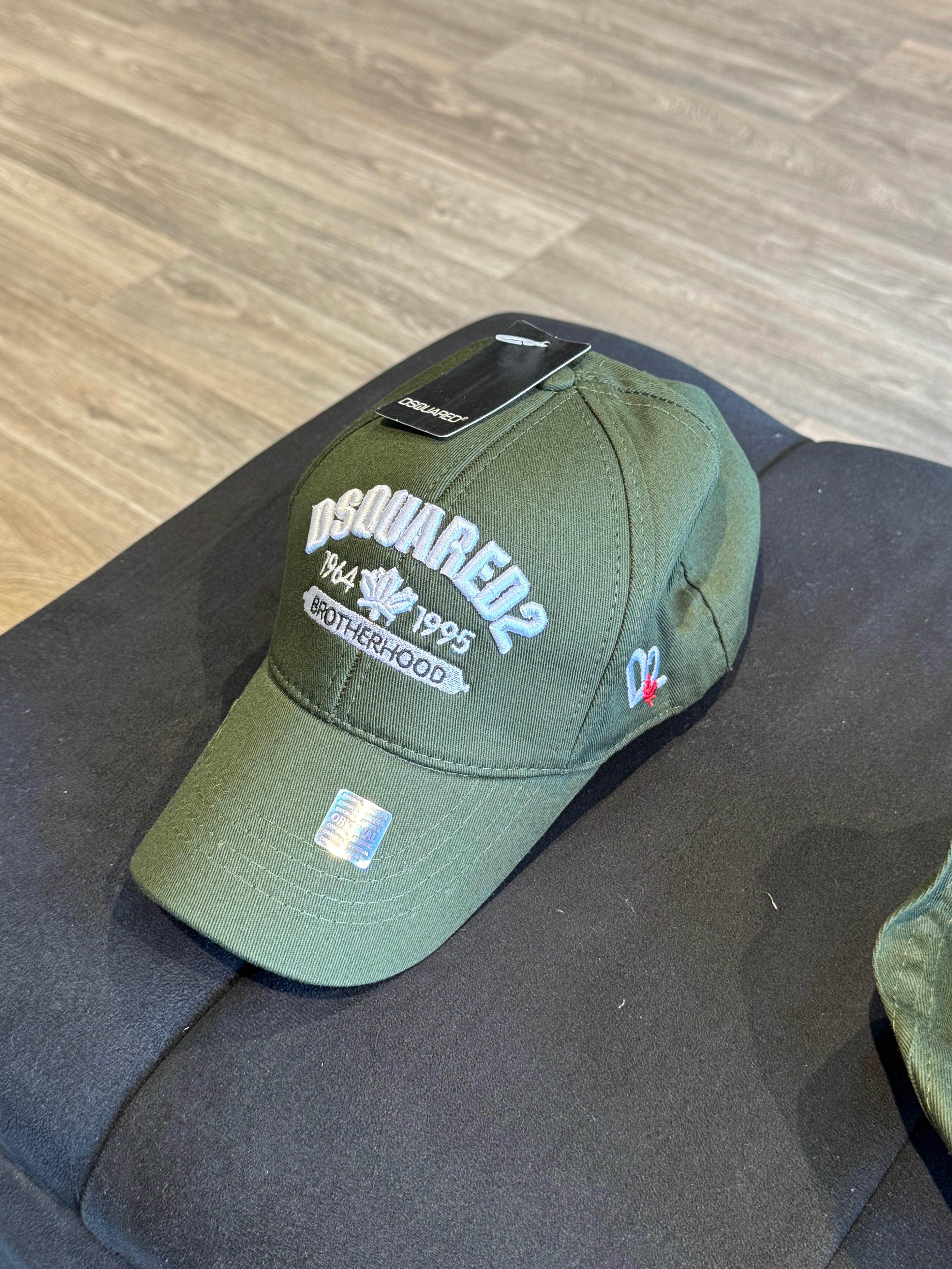 Casquette DSQUARED2 vert
